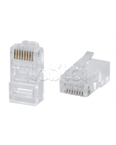 Коннектор RJ-45 быстрой установки под витую пару, категория 6Cabeus (8P8C-C6(1.20)-FC) в Хасавюрте Коннекторы и разъемы Pintop.ru
