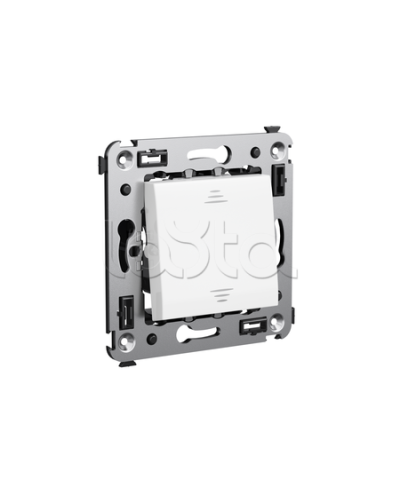 Выключатель одноклавишный в стену, Avanti, Ванильная дымка DKC 4405103 в Хасавюрте Аксессуары для стоек и шкафов Pintop.ru