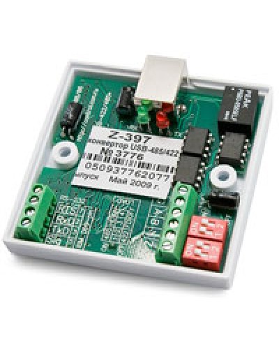 Конвертер специальный с гальванической развязкой USB RS422/485 IronLogic Z-397 (мод. USB) в Хасавюрте Сетевая СКУД Matrix Pintop.ru