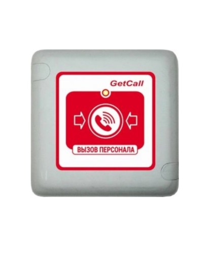 Проводная влагозащищенная кнопка вызова Getcall GC-0422W1 в Хасавюрте Переговорные устройства Pintop.ru