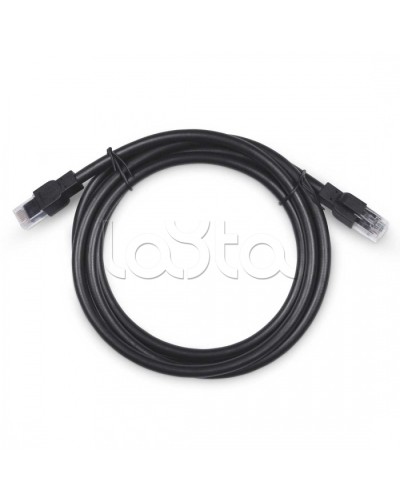 Патч-корд U/UTP, категория 6a, 2xRJ45/8p8c, неэкран. армир. гофр. стальной лентой, черный, РЕ, внешний, 3м Cabeus PC-ARM-UTP-RJ45-Cat.6a-3m-PE в Хасавюрте Патчкорды (медные) Pintop.ru