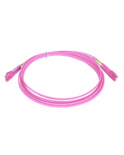 Шнур оптический duplex 2х50/125, OM4, LC-LC, 5 м Eurolan 41F-40-LC-LC-05 в Хасавюрте Патч-корды и пигтейлы Pintop.ru