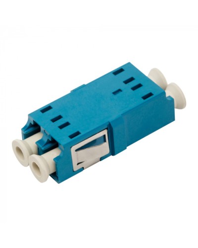 Адаптер оптический LC, SM, корпус SC без фланцев, дуплексный LANMASTER (LAN-2LCS/NF-AM-SM) в Хасавюрте Проходные адаптеры и розетки оптические Pintop.ru