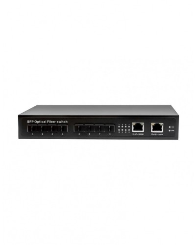 Коммутатор Gigabit Ethernet на 8 SFP + 2 RJ45 портов NST NS-SW-8GX2G в Хасавюрте Коммутаторы Pintop.ru