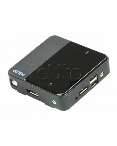 Настольный KVM Переключатель ATEN CS782DP-AT в Хасавюрте Видеоусилители, Модуляторы, Делители Pintop.ru