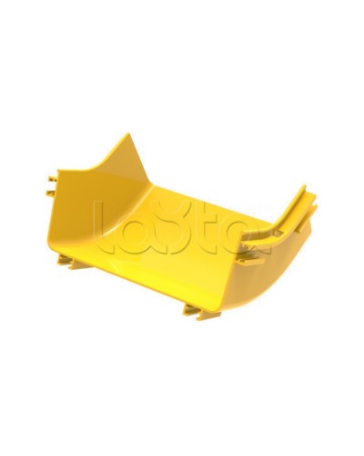 Угол 45° внутренний (вверх) для оптического лотка Hyperline FBTR-240-IRS45 в Хасавюрте Аксессуары для лотков Pintop.ru