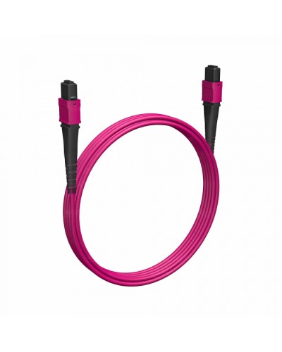 Кабельная сборка MPO(F) -MPO(F)-8 волокон 50/125 OM4, 1 m Cabeus (FOP-50-OM4-8-MPO(F)-8-MPO(F)-B-1m) в Хасавюрте Кабельные сборки (оптические) Pintop.ru