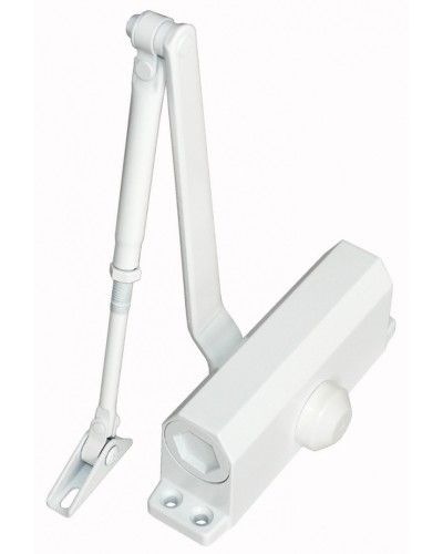 Доводчик дверной Smartec ST-DC002-WT (белый) в Хасавюрте Доводчики Pintop.ru