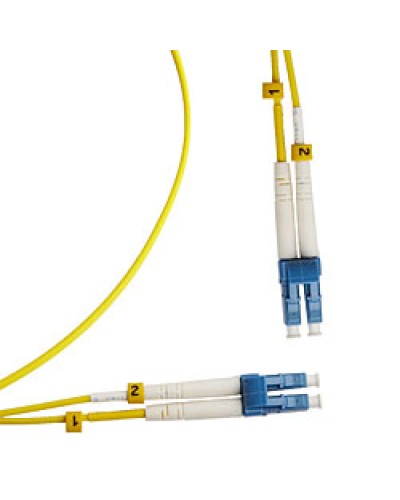 Шнур оптический SM 9/125 duplex LC/SC (5 м) Cabeus FOP(d)-9-LC-SC-5m в Хасавюрте Патч-корды оптические Pintop.ru