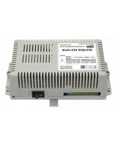 Блок управления Vizit БУД-430M в Хасавюрте Блоки управления многоабонентные Pintop.ru