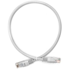 Патч-корд RJ45 TWT FTP кат.5e, с заливными колпачками, 5.0 м, серый TWT TWT-45-45-5.0/S-GY