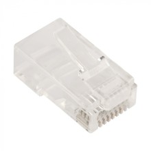 Коннектор RJ45 тип EZ, 8P8C, UTP, Cat.6, универс, покрытие 50 микрон,100 шт. LANMASTER (LAN-EZ45-8P8C/U6-100)