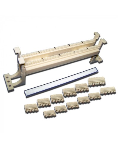 50-парный 110 настенный кросс, блоки и ножки в комплекте LANMASTER (LAN-WS110-50FT) в Хасавюрте Кроссы оптические Pintop.ru