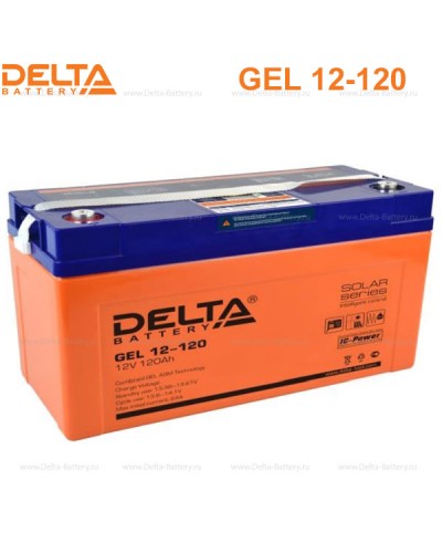 Аккумулятор свинцово-кислотный Delta GEL 12-120 в Хасавюрте Электротехническое оборудование Pintop.ru