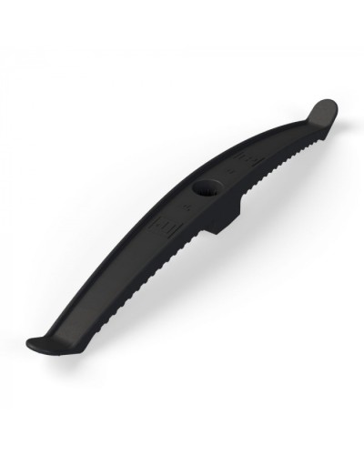 Держатель кабеля двусторонний для прямого монтажа в гофроящике черный (100 шт/кор) Промрукав (PR13.0488) в Хасавюрте Аксессуары для кабель-канала Pintop.ru