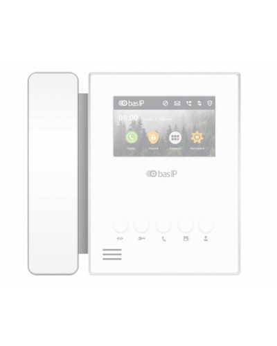 Аудиотрубка дополнительная BAS-IP SP-AU WHITE в Хасавюрте Абонентские IP устройства Pintop.ru