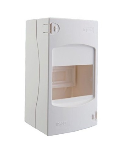 Щиток накладной Mini S 4 модуля белый Legrand 001304 в Хасавюрте Боксы для автоматов Pintop.ru