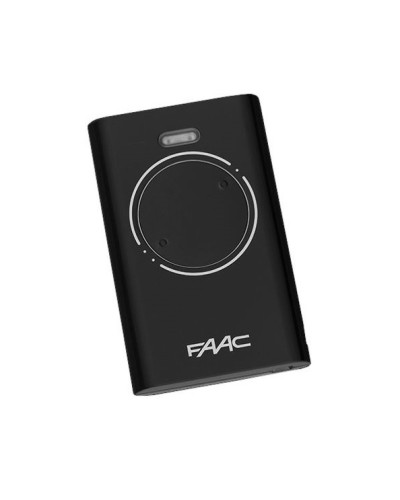 Брелок-передатчик 2-канальный Faac 7870071 (черный) в Хасавюрте Устройства радиоуправления для шлагбаумов и автоматики Pintop.ru