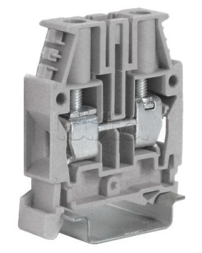 зажим серый 16 кв.мм DKC ZCBC16GR-RET в Хасавюрте Аксессуары для стоек и шкафов Pintop.ru