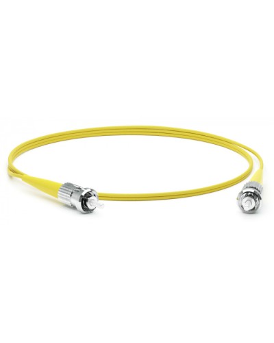 Патч-корд волоконно-оптический Hyperline FC-S2-9-ST/UR-ST/UR-H-30M-LSZH-YL в Хасавюрте Патч-корды оптические Pintop.ru