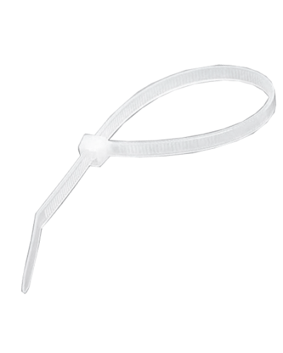 Tantos Хомут nylon 150x3,6 мм 100 шт. белый Tantos в Хасавюрте Стяжки-хомуты Pintop.ru