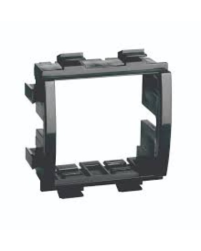 Каркас под 2 модуля Brava, чёрный DKC (F0000MB) в Хасавюрте Блоки розеток Pintop.ru