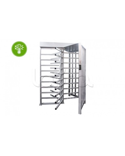 Турникет полноростовой с подогревом 3V RUBEZH STRAZH Model X УХЛ 2.1 WEB MF (T-1000) в Хасавюрте Турникеты Pintop.ru