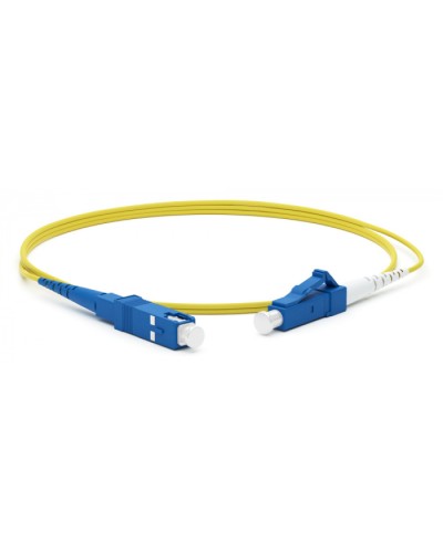 Патч-корд волоконно-оптический Hyperline FC-S2-9-SC/UR-ST/UR-H-5M-LSZH-YL в Хасавюрте Патч-корды оптические Pintop.ru