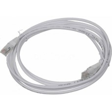 Патч-корд RJ45 TWT UTP кат.5e, с заливными колпачками, 2 м, серый TWT TWT-45-45-2.0-GY