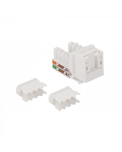 Модуль Keystone LANMASTER LAN-OK45U5E/90P-WH в Хасавюрте Коннекторы Pintop.ru