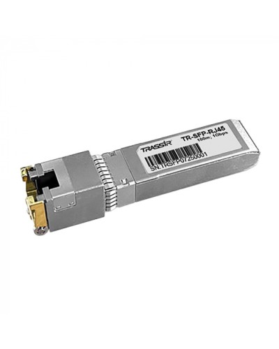 Медный SFP-модуль TRASSIR TR-SFP-RJ45 в Хасавюрте Модули SFP/XFP/GBIC Pintop.ru