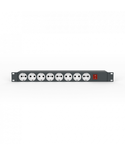 Блок розеток 1U, 8 розеток Sonar RD-8 (pwc) в Хасавюрте 19 оборудование (рэковое/стоечное) Sonar Pintop.ru