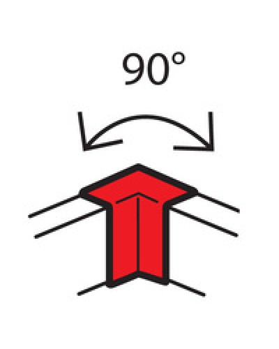 Угол внутренний для кабель-канала METRA 100x50 Legrand (638011) в Хасавюрте Аксессуары для кабель-канала Pintop.ru