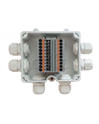 Клеммная коробка Магнито-контакт КСП-10 АЯКС IP66 PUSH-IN в Хасавюрте Распределительные коробки Pintop.ru