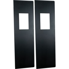 Панель-заглушка на место двери коридора 1200 мм для шкафов LANMASTER DCS 48U, 2 шт. LANMASTER LAN-DC-BPM-48Ux12