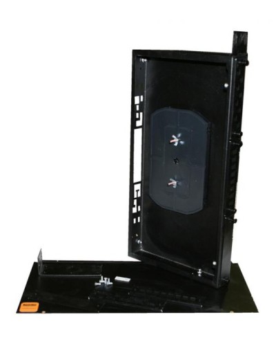 Бокс оптический Hyperline FO-19R-1U-3xSLT-W140H42-24UN-BK в Хасавюрте Кросс оптический Pintop.ru