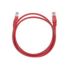 Патч-корд U/UTP, CAT 5e, RJ45-RJ45, 26AWG, LSZH, красный, 1м REXANT 02-0103-1