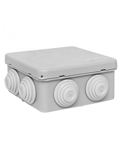 Коробка распределительная КМР-030-031 с крышкой наружн (85х85х40) 8 мембр вводов IP55 EKF (plc-kmr-030-031) в Хасавюрте Распределительные коробки Pintop.ru