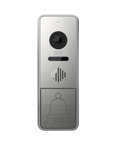 Вызывная панель CTV-D4005 (серебро) в Хасавюрте Вызывные видеопанели малоабонентные Pintop.ru