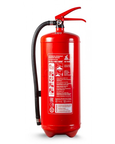 Огнетушитель ПОЖТЕХНИКА ОП-9(з) МИГ (4А, 144В, С, Е) в Хасавюрте Огнетушители Pintop.ru