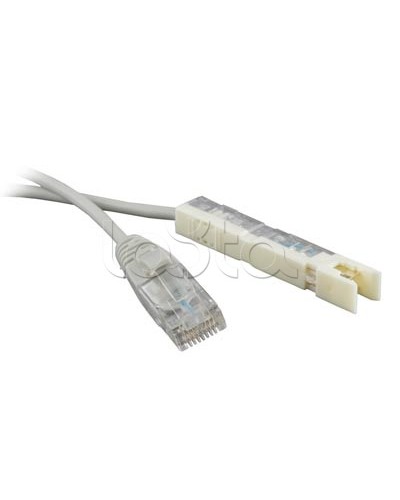 Патч-корд Hyperline PC-110-RJ45-1P-CX-2M-LSZH-GY в Хасавюрте Патчкорды (медные) Pintop.ru