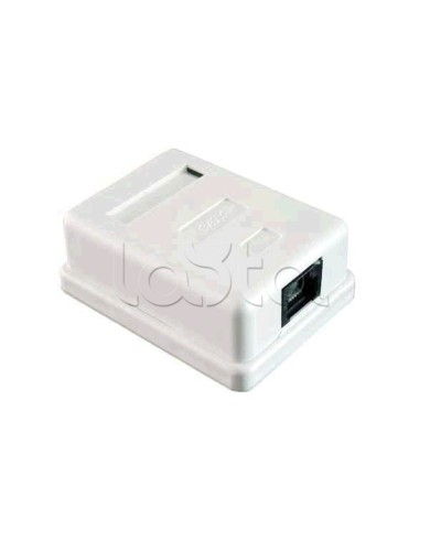 Розетка компьютерная 1xRJ-45 CAT5e экран (10шт/уп) REXANT 03-0122 в Хасавюрте Коннекторы Pintop.ru