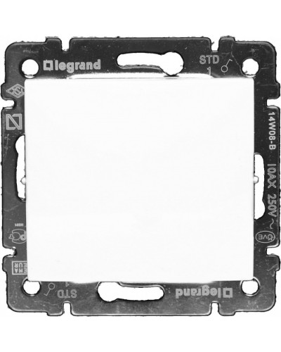 Переключатель на два направления Valena 10 AX 250 В белый Legrand 774406 в Хасавюрте Аксессуары для кабель-канала Pintop.ru