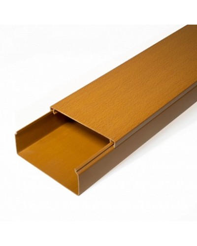 Кабель-канал бук 2-й замок 80х40 (30м/уп) Промрукав (PR.025444) в Хасавюрте Огнестойкие кабельные линии Pintop.ru