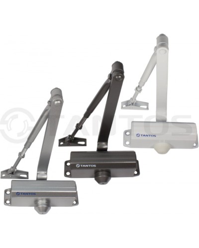 Доводчик дверной Tantos TS-DC045 (Белый) в Хасавюрте Доводчики Pintop.ru