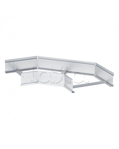 Угол 90 градусов горизонтальный лестничный усиленный 150x600 мм (2 мм) HDZ EKF (gltp90150600-2-HDZ) в Хасавюрте Аксессуары для лотков Pintop.ru