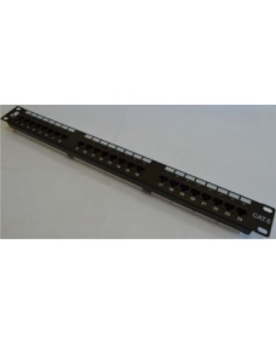 Патч-панель Lanmaster 24 порта с индикаторами, UTP, кат.6, 1U LANMASTER LAN-PPi24U6 в Хасавюрте Патч панель Pintop.ru