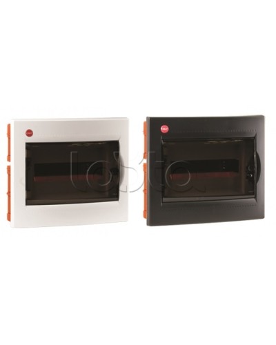 Щиток встраив.с двер.12мод.,IP41,бел., с клем.блок.1х87512 и замком DKC (81912) в Хасавюрте Распределительные коробки Pintop.ru