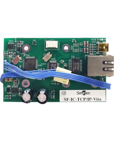 Преобразователь интерфейса RS485 в Ethernet Smartec SF-IC-TCP/IP-Vita в Хасавюрте Адресная система охранно-пожарной радиоканальной сигнализации Smartec Pintop.ru