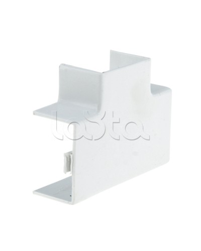 Угол Т-образный (80х40) белый EKF-Plast (t-80-40) в Хасавюрте Аксессуары для кабель-канала Pintop.ru